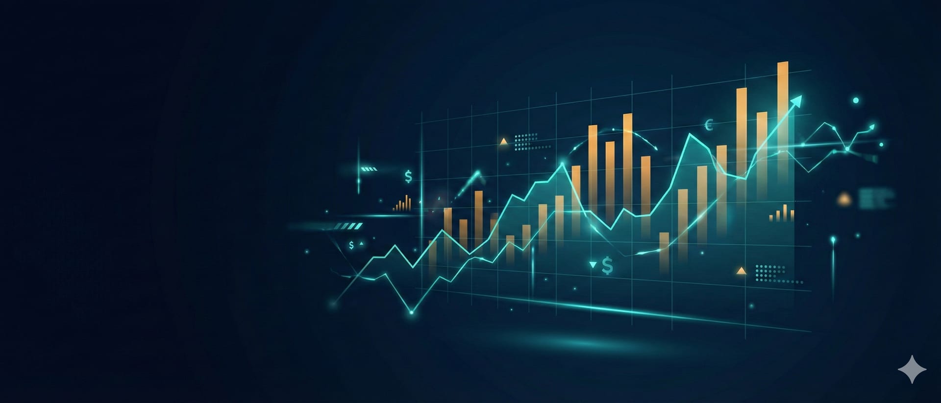 Financial market data screens and trading terminal